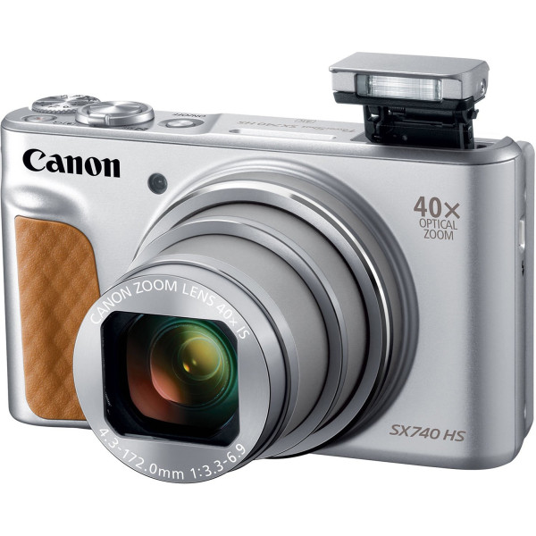 Компактный фотоаппарат Canon PowerShot SX740 HS, Silver (2956C002AA)