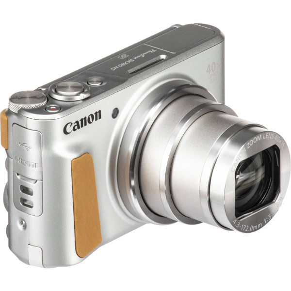 Компактный фотоаппарат Canon PowerShot SX740 HS, Silver (2956C002AA)