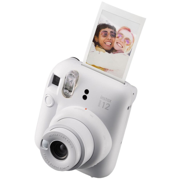 Фотокамера мгновенной печати Fujifilm Instax Mini 12 Clay White + пленка 20 шт (16806121)
