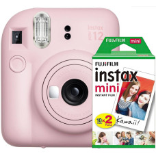 Фотокамера мгновенной печати Fujifilm Instax Mini 12 Blossom Pink + пленка 20 шт (16806107)