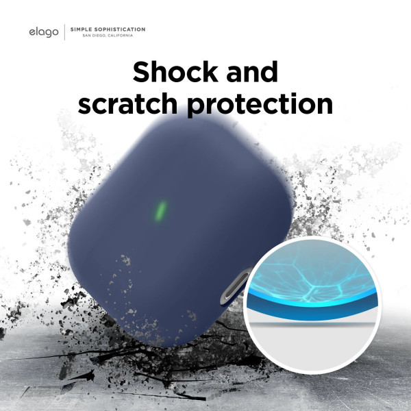 Чехол для наушников Elago Liquid Hybrid Case Jean Indigo for Airpods 3rd Gen (EAP3RH-JIN)