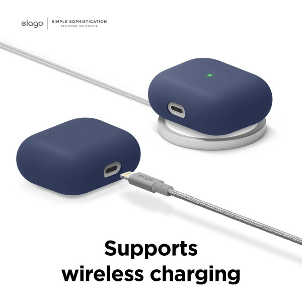 Чехол для наушников Elago Liquid Hybrid Case Jean Indigo for Airpods 3rd Gen (EAP3RH-JIN)