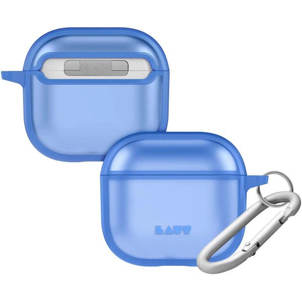 Чехол для наушников Laut Huex Protect Case for AirPods 4, Blue (L_AP5_HPT_BL)