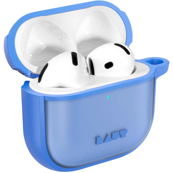 Чехол для наушников Laut Huex Protect Case for AirPods 4, Blue (L_AP5_HPT_BL)