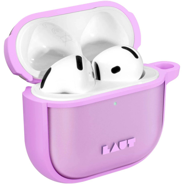 Чехол для наушников Laut Huex Protect Case for AirPods 4, Pink (L_AP5_HPT_P)