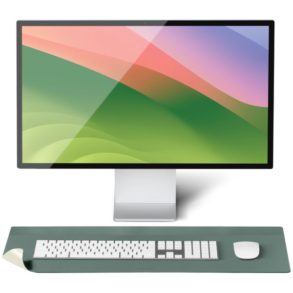 Двухсторонний настольный коврик Native Union Desk Mat, Slate Green/Sandstone (DESK-MAT-GRNSAN)