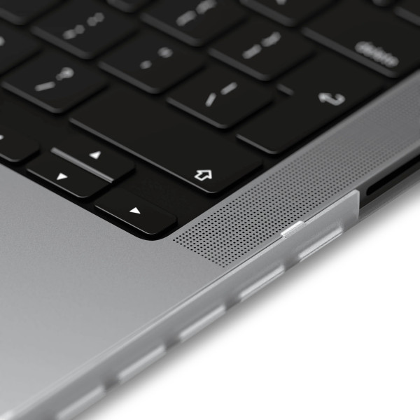 Чехол накладка Satechi Eco-Hardshell Case for MacBook Pro 16" M1-M4, Clear (ST-MBP16CL)