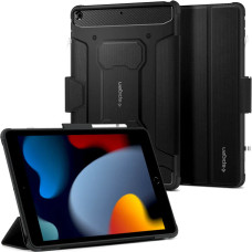 Чехол книжка Spigen Rugged Armor Pro Case for iPad 10.2 with Pencil Slot, Black (ACS01216)