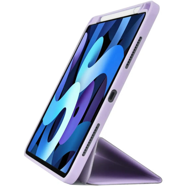 Чехол-книжка WIWU Skin Feeling Protective Case for iPad 10.2 [2019-2021], Dark Purple