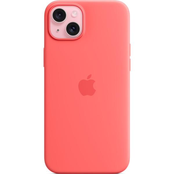 Чехол для смартфона Apple Silicone Case with MagSafe for iPhone 15, Guava (MT0V3)