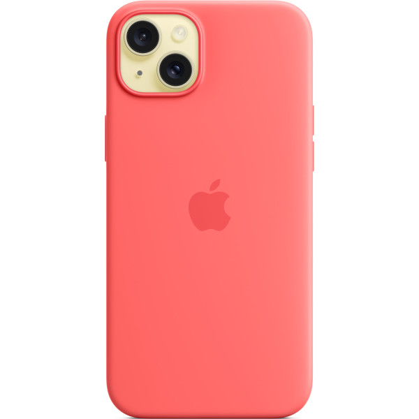 Чехол для смартфона Apple Silicone Case with MagSafe for iPhone 15, Guava (MT0V3)