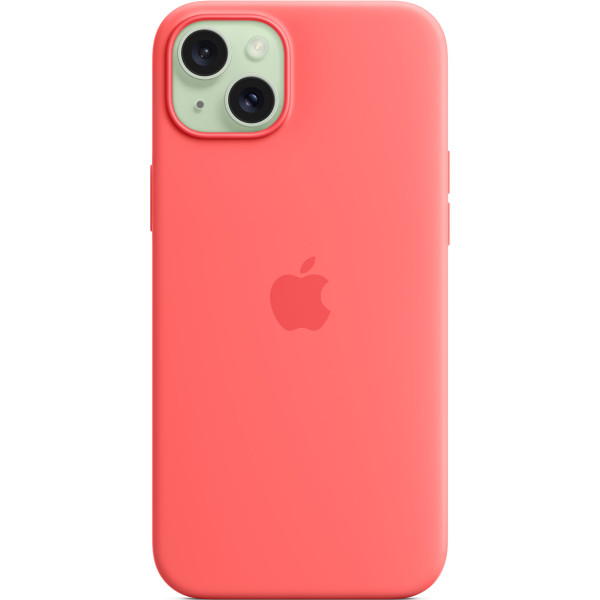 Чехол для смартфона Apple Silicone Case with MagSafe for iPhone 15, Guava (MT0V3)