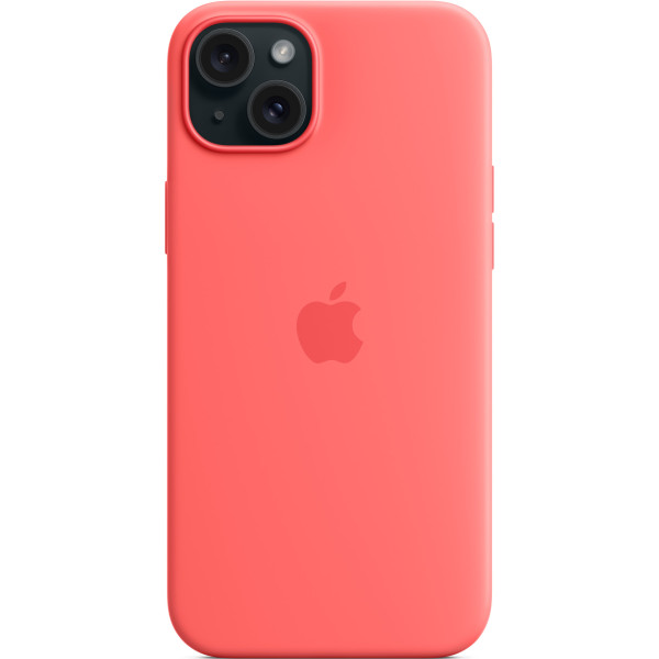 Чехол для смартфона Apple Silicone Case with MagSafe for iPhone 15, Guava (MT0V3)