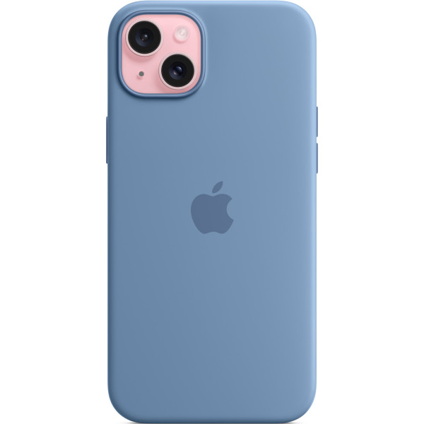 Чехол для смартфона Apple Silicone Case with MagSafe for iPhone 15, Winter Blue (MT0Y3)
