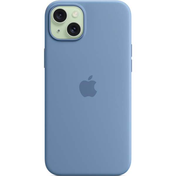 Чехол для смартфона Apple Silicone Case with MagSafe for iPhone 15, Winter Blue (MT0Y3)
