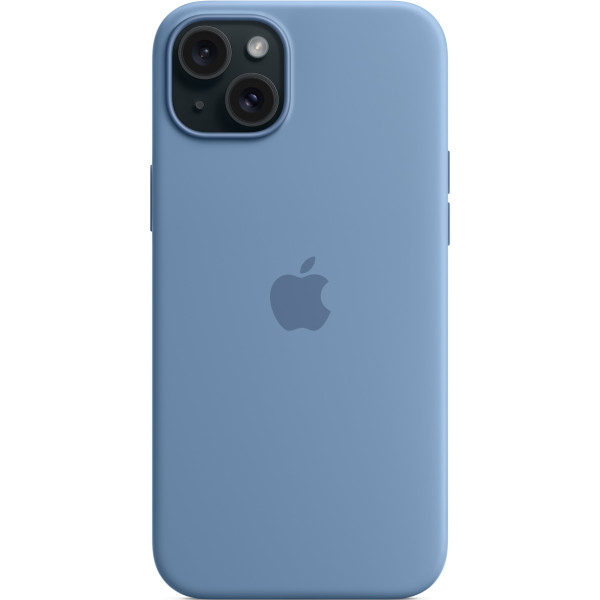 Чехол для смартфона Apple Silicone Case with MagSafe for iPhone 15, Winter Blue (MT0Y3)