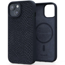 Чехол для смартфона Njord Salmon Leather MagSafe Case for iPhone 15 Plus, Black (NA52SL00)