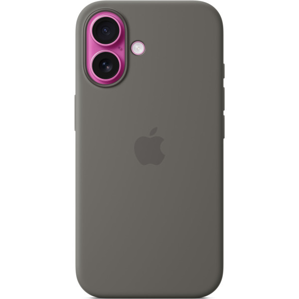 Чехол для смартфона Apple Silicone Case with MagSafe for iPhone 16 Plus, Stone Gray (MYYC3)