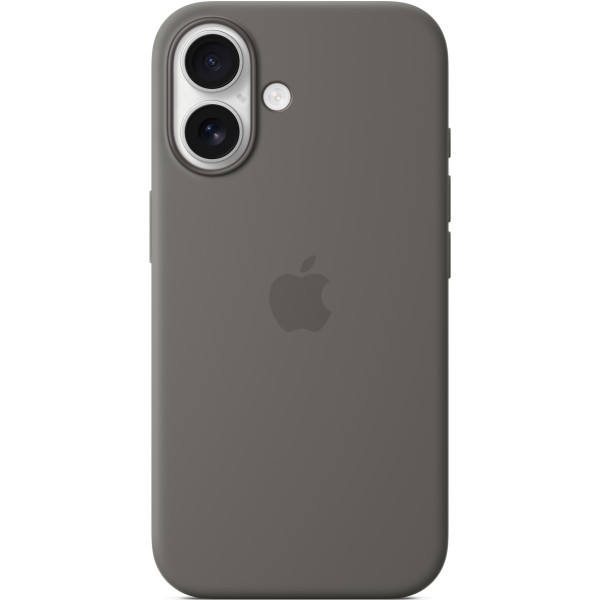 Чехол для смартфона Apple Silicone Case with MagSafe for iPhone 16 Plus, Stone Gray (MYYC3)