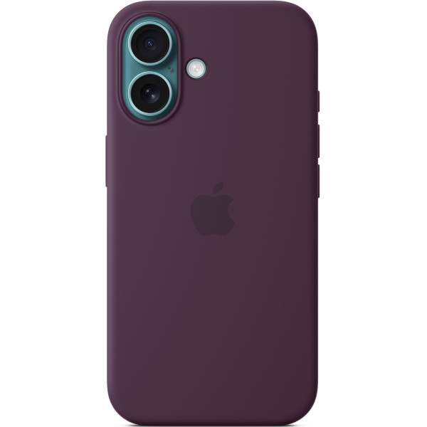 Чехол для смартфона Apple Silicone Case with MagSafe for iPhone 16, Plum (MYY43)