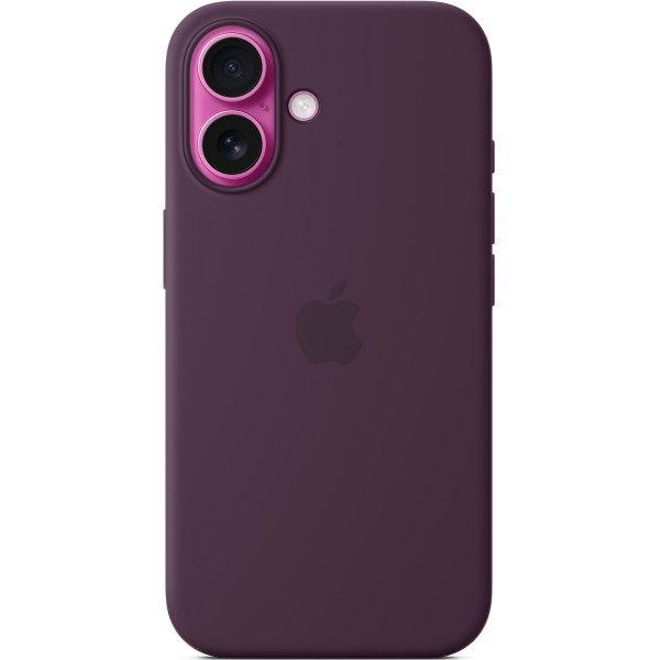 Чехол для смартфона Apple Silicone Case with MagSafe for iPhone 16, Plum (MYY43)
