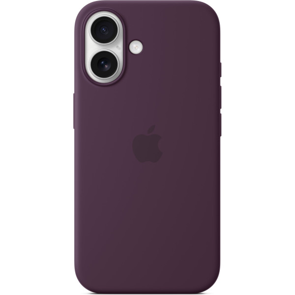 Чехол для смартфона Apple Silicone Case with MagSafe for iPhone 16, Plum (MYY43)