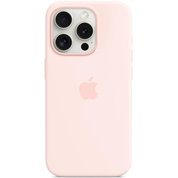 Чохол для смартфона Silicone Case with MagSafe for iPhone 16 Pro, Pink Sand (HC) (A)