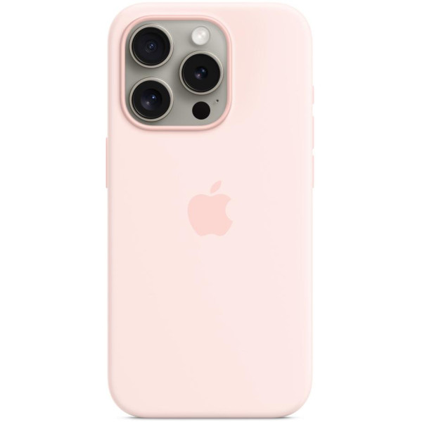 Чохол для смартфона Silicone Case with MagSafe for iPhone 16 Pro, Pink Sand (HC) (A)