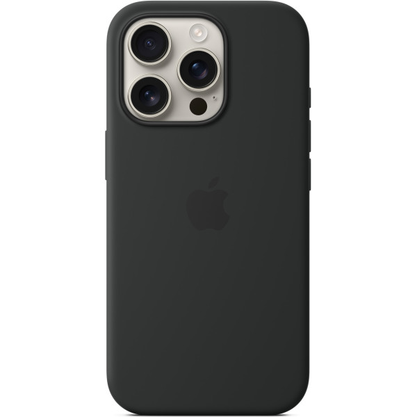 Чехол для смартфона Apple Silicone Case with MagSafe for iPhone 16 Pro, Black (MYYJ3)