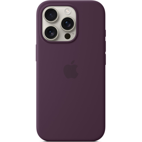 Чехол для смартфона Apple Silicone Case with MagSafe for iPhone 16 Pro, Plum (MYYM3)