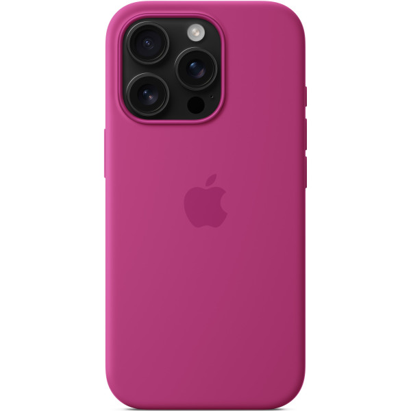 Чехол для смартфона Apple Silicone Case with MagSafe for iPhone 16 Pro, Fuchsia (MYYN3)