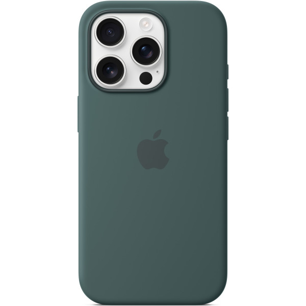 Чехол для смартфона Apple Silicone Case with MagSafe for iPhone 16 Pro, Lake Green (MYYR3)