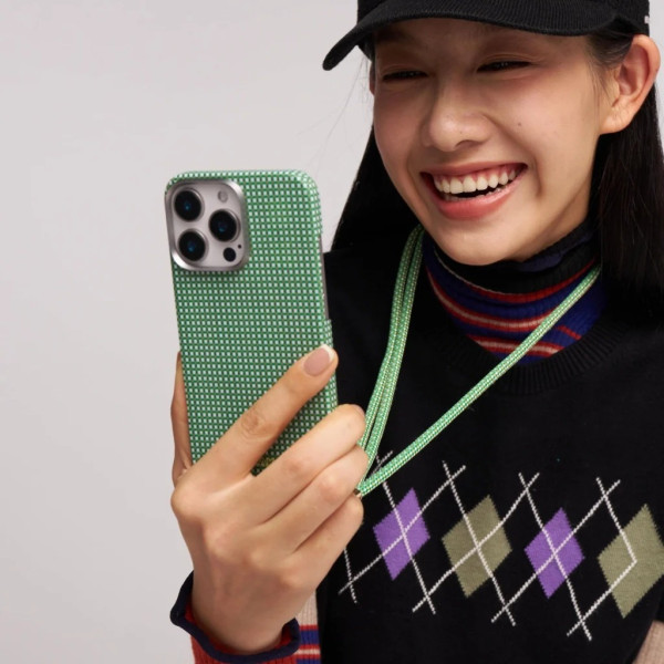 Чохол для смартфона Pitaka Ultra-Slim Case Classic for iPhone 16 Pro, Forest Green (KI1601PFOR)
