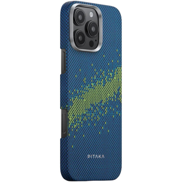 Чехол для смартфона Pitaka Tactile Woven StarPeak Lumintex for iPhone 16 Pro Max, Milky Way Galaxy (KI1604PMYG)
