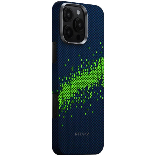 Чехол для смартфона Pitaka Tactile Woven StarPeak Lumintex for iPhone 16 Pro Max, Milky Way Galaxy (KI1604PMYG)