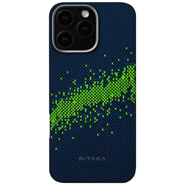 Чехол для смартфона Pitaka Tactile Woven StarPeak Lumintex for iPhone 16 Pro Max, Milky Way Galaxy (KI1604PMYG)