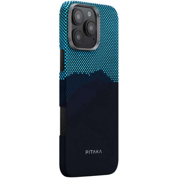 Чохол для смартфона Pitaka Tactile Woven StarPeak Lumintex for iPhone 16 Pro, Over The Horizon (KI1603POTH)