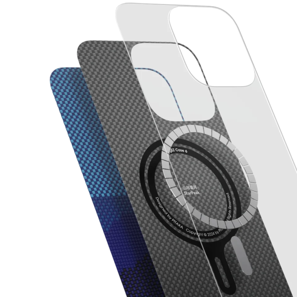 Чохол для смартфона Pitaka Tactile Woven StarPeak Lumintex for iPhone 16 Pro, Over The Horizon (KI1603POTH)