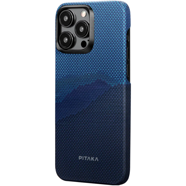 Чохол для смартфона Pitaka Tactile Woven StarPeak Lumintex for iPhone 16 Pro, Over The Horizon (KI1603POTH)