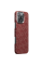 Чехол для смартфона Pitaka Tactile Woven Case Monogram for iPhone 16 Pro Max, Red/Gold (KI1602PTKP)