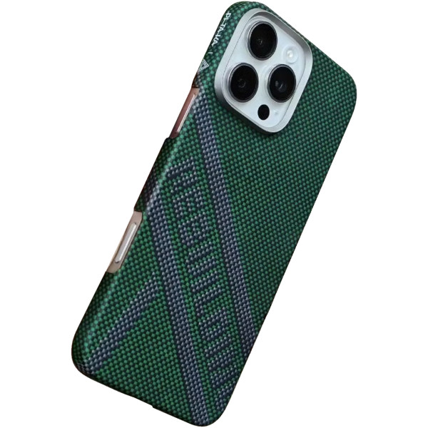 Чохол для смартфона Pitaka Tactile Woven Re-TROS for iPhone 16 Pro, Refining (KI1602RTR)