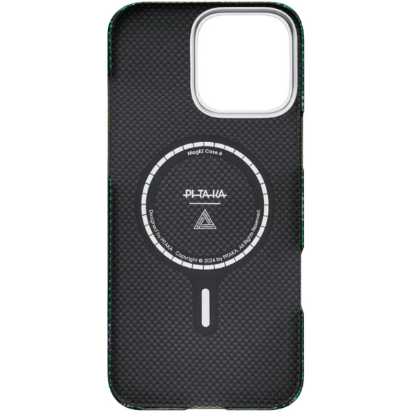 Чохол для смартфона Pitaka Tactile Woven Re-TROS for iPhone 16 Pro, Refining (KI1602RTR)
