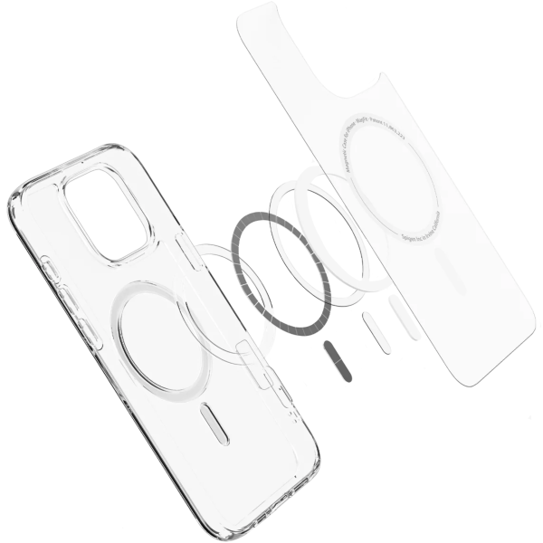 Чехол для смартфона Spigen Ultra Hybrid Mag for iPhone 16 Pro Max, Frost Clear (ACS08002)