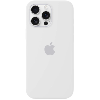 Чехол для смартфона Silicone Case with MagSafe for iPhone 16 Pro, White (HC) (A)