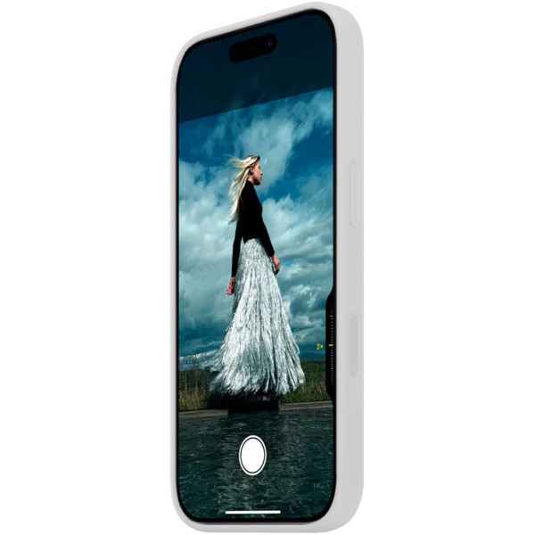 Чохол для смартфона Silicone Case with MagSafe for iPhone 16 Pro, White (HC) (A)