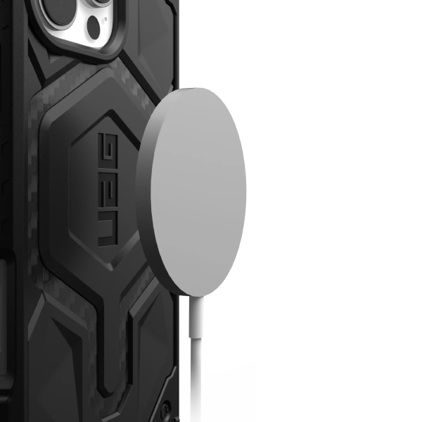 Чехол для смартфона UAG Monarch Pro Magsafe Case for iPhone 16 Pro Max, Carbon Fiber (114457114242)
