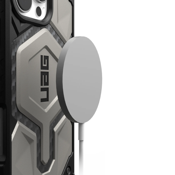Чехол для смартфона UAG Monarch Pro Magsafe Case for iPhone 16 Pro Max, Titanium (114457113636)