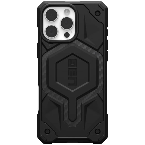 Чехол для смартфона UAG Monarch Pro Magsafe Case for iPhone 16 Pro Max, Carbon Fiber (114457114242)