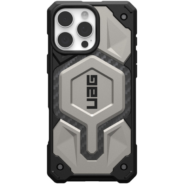 Чехол для смартфона UAG Monarch Pro Magsafe Case for iPhone 16 Pro Max, Titanium (114457113636)