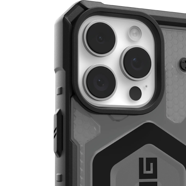 Чехол для смартфона UAG Pathfinder Clear Magsafe Case for iPhone 16 Pro Max, Ash (114465113131)